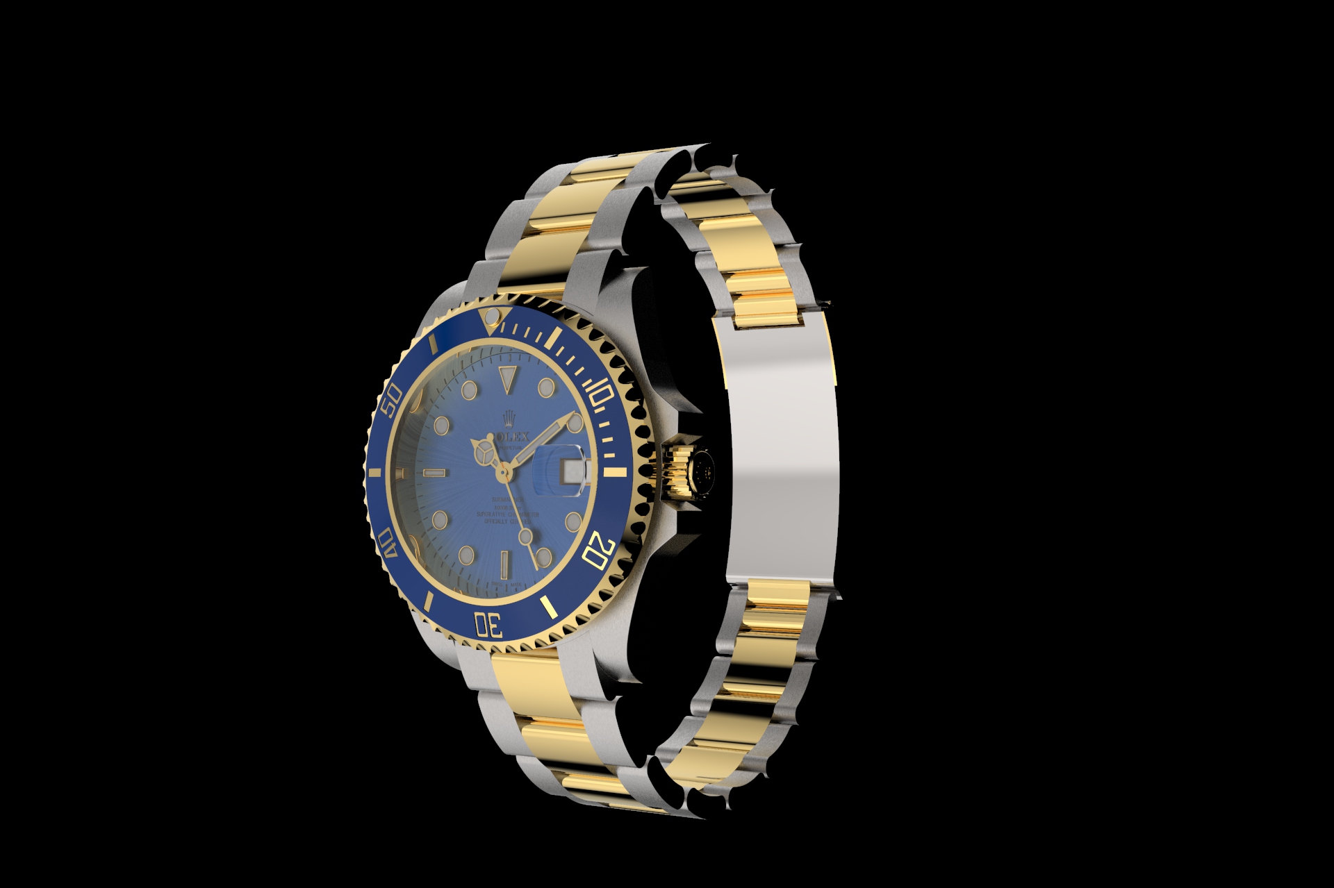 Rolex-Submariner-Modellazione3D