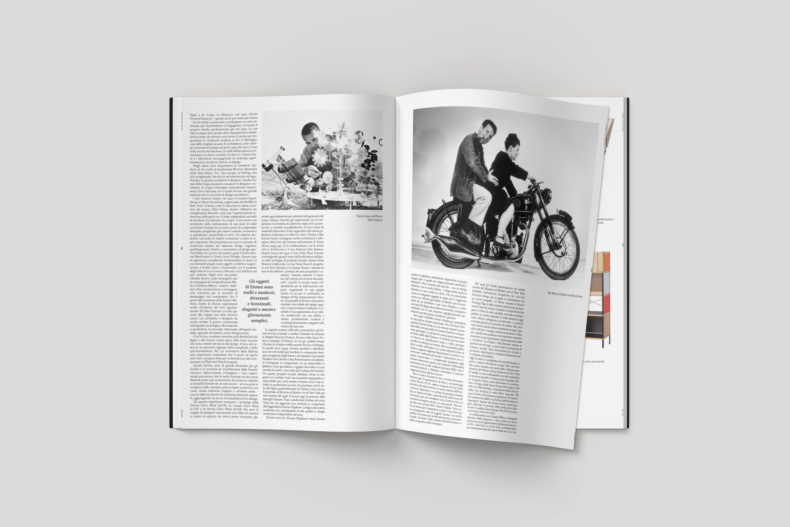 Creazione di rivista su Charles e Ray Eames